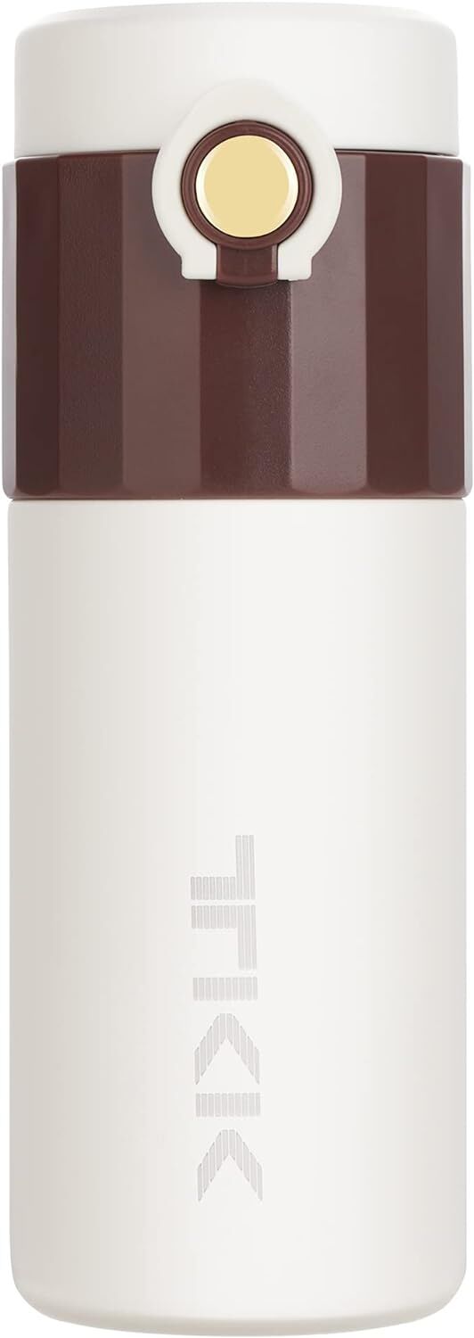 Vagonlife TKK Termos Kupa T-2007 450 ml Çikolata Kahve Kupası, Paslanmaz Çelik, Çift Duvarlı, Yalıtımlı, Sızdırmaz- Kahve ve Çay için Kahve Bardağı