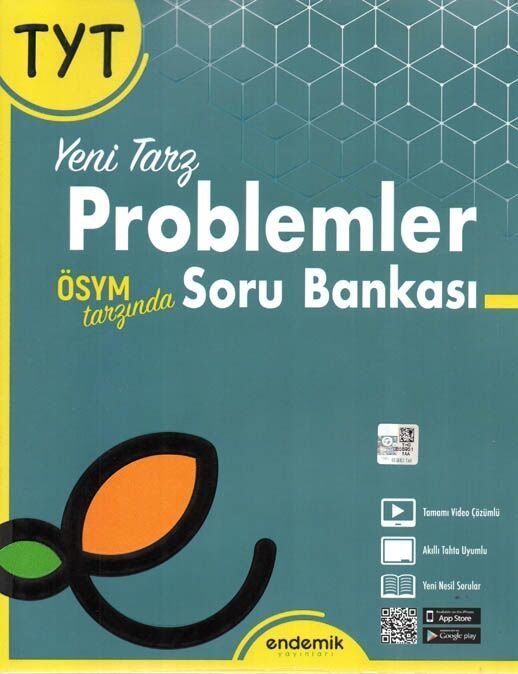 Endemik Yayınları TYT Problemler Yeni Tarz Soru Bankası