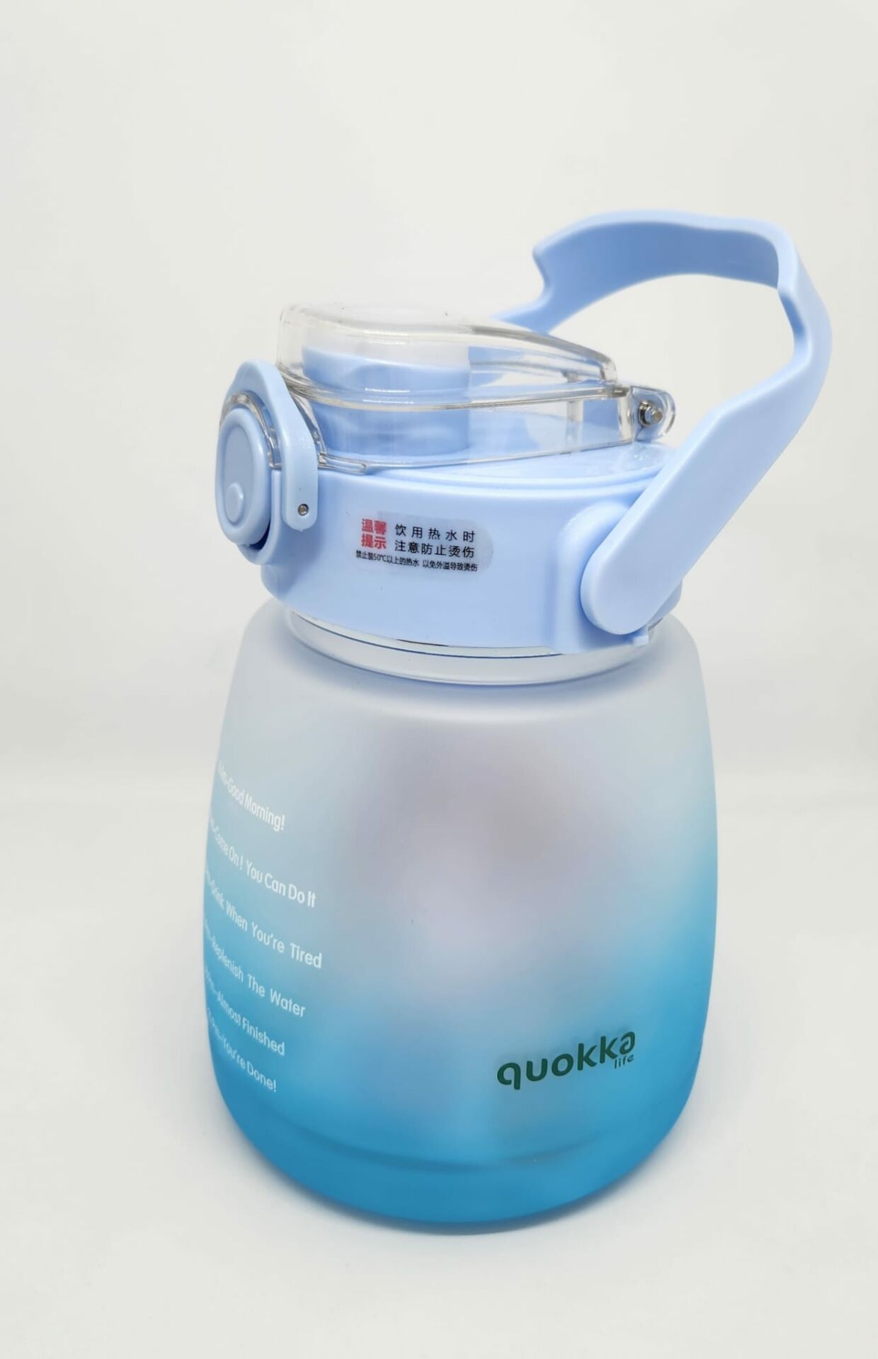 Quokka Mavi Tritan Pipetli-Pipetsiz Çift Başlık 1,3Litre