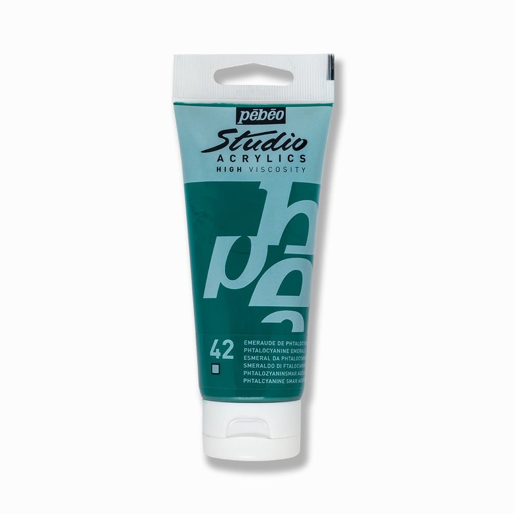 Pebeo Acrylic Studio 100 Ml 42  Phtalocyanine Emerald