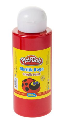 Play-Doh Akrilik Boya 500ml Kırmızı AK002
