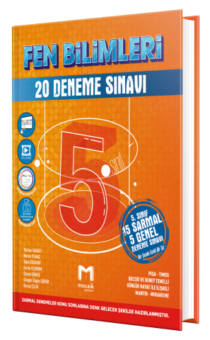5.SINIF MOZAİK DENEME 20Lİ FEN BİLİMLERİ - 2023-24