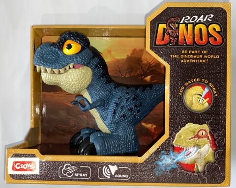 CToys Işıklı Ve Sesli Buhar Çıkaran Dinazor QX027