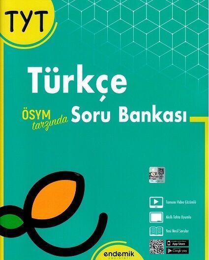 Endemik Yayınları TYT Türkçe Soru Bankası