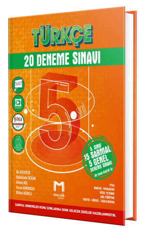5.SINIF MOZAİK DENEME 20Lİ TÜRKÇE - 2023-24