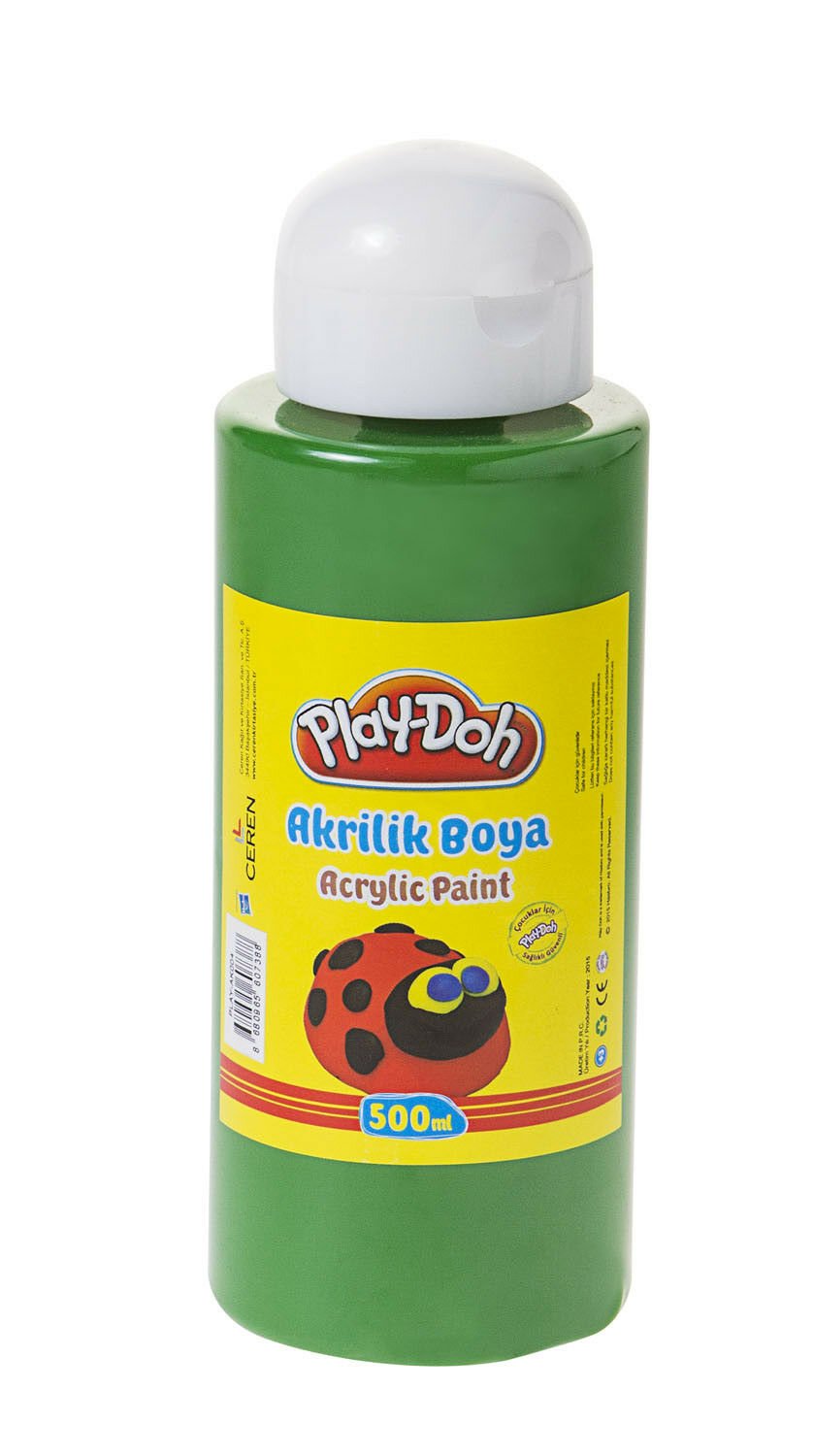 Play-Doh Akrilik Boya 500ml Yeşil AK004