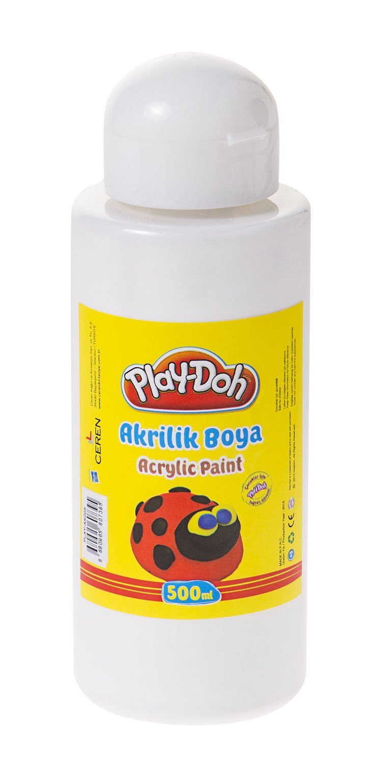 Play-Doh Akrilik Boya 500ml Beyaz AK005