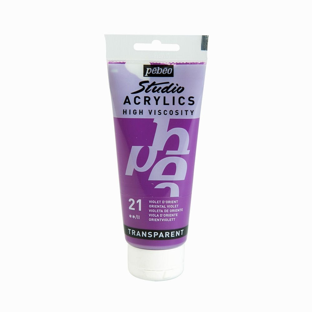 Pebeo Acrylic Studio 100 Ml 21 Oriental Violet