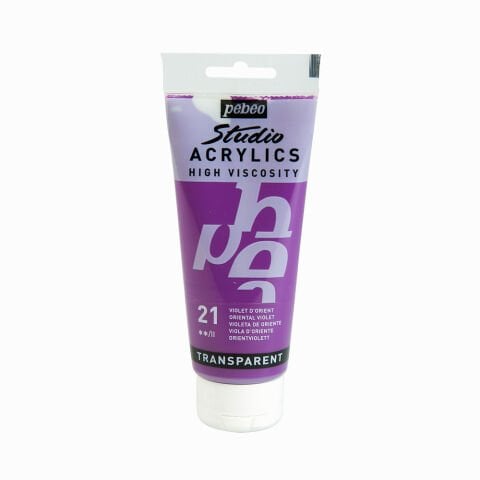 Pebeo Acrylic Studio 100 Ml 21 Oriental Violet