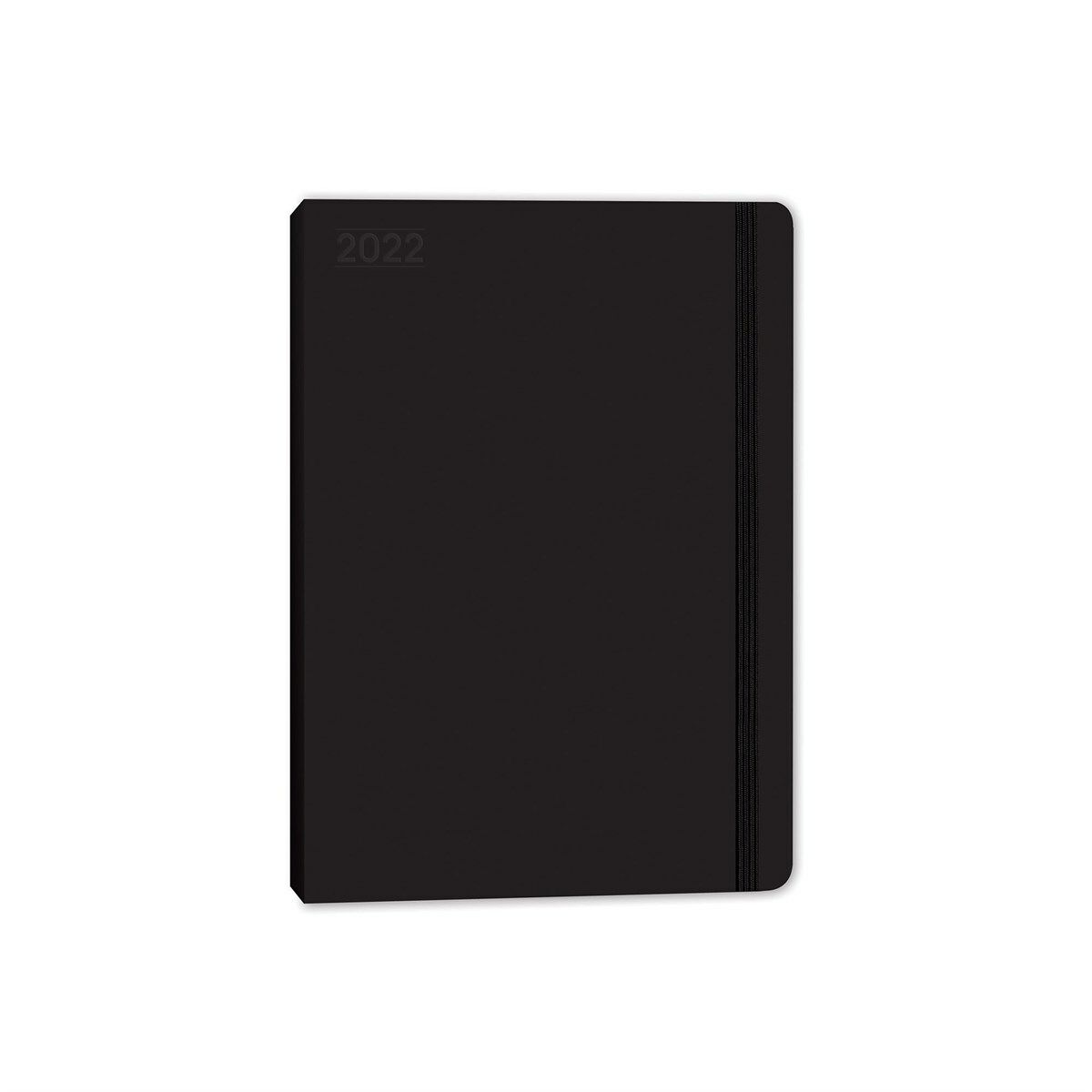Keskin Color 14x20 2022 Günlük Pronot Ajanda - Night Black