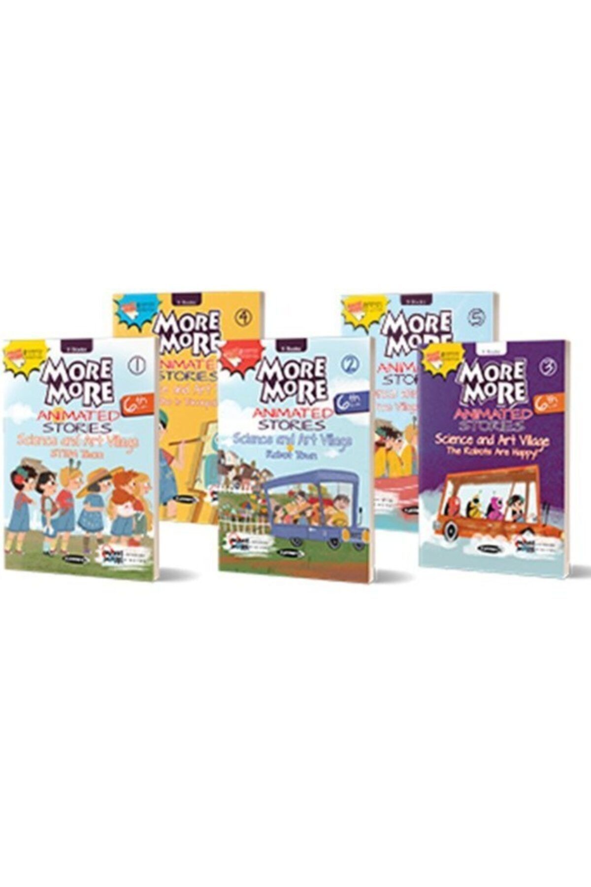 More&more 6 Englısh Hikaye Seti (5 Kitap)-2021