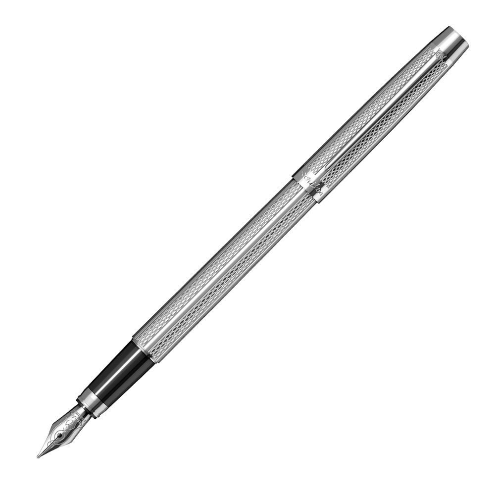 Scrikss 722W Balıksırtı DolmaKalem Krom
