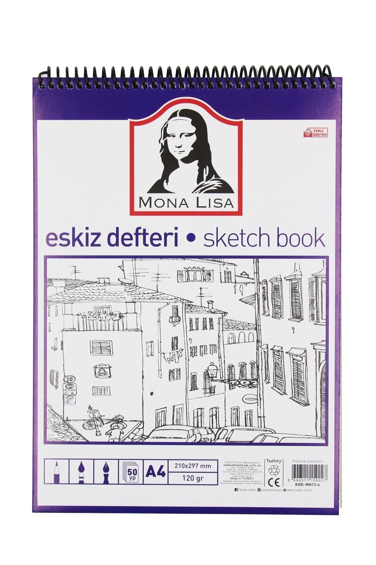 Eskiz Defteri A4 120 G 50 Yp