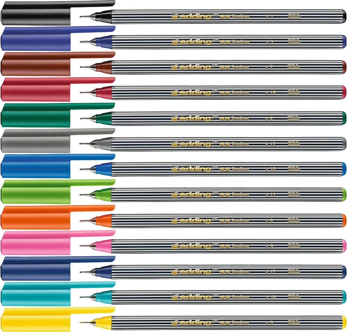 Edding Fine Pen Kalem Seti 13 Renk (e-55)