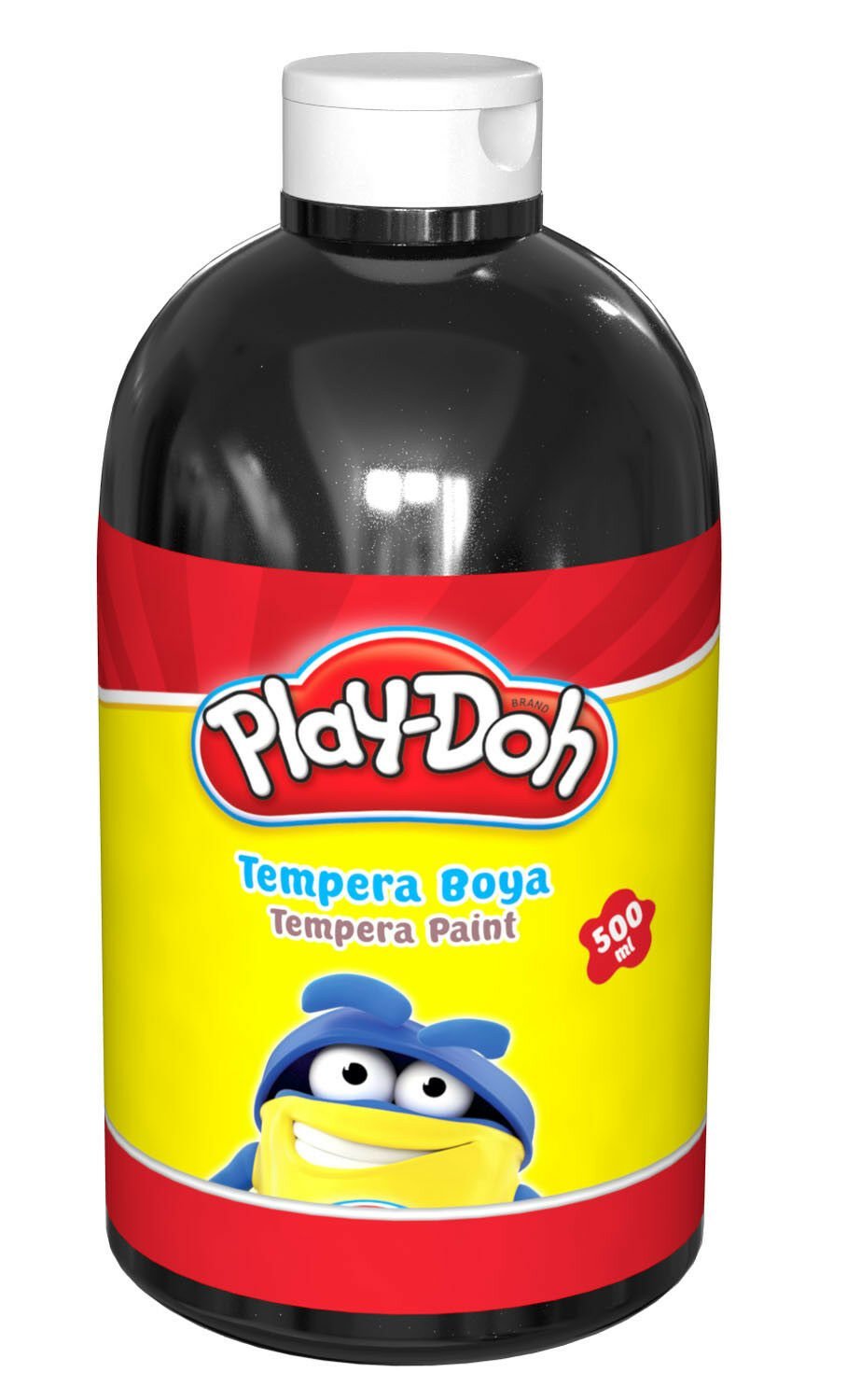 Play-Doh Tempera Boya 500ml Siyah TE002