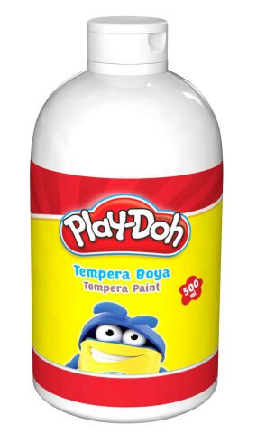 Play-Doh Tempera Boya 500ml Beyaz TE003