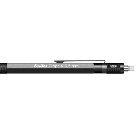 Scrikss Graph-x Metal 0,5 Versatil Kalem Antrasit