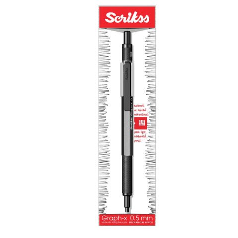 Scrikss Graph-x Metal 0,5 Versatil Kalem Antrasit