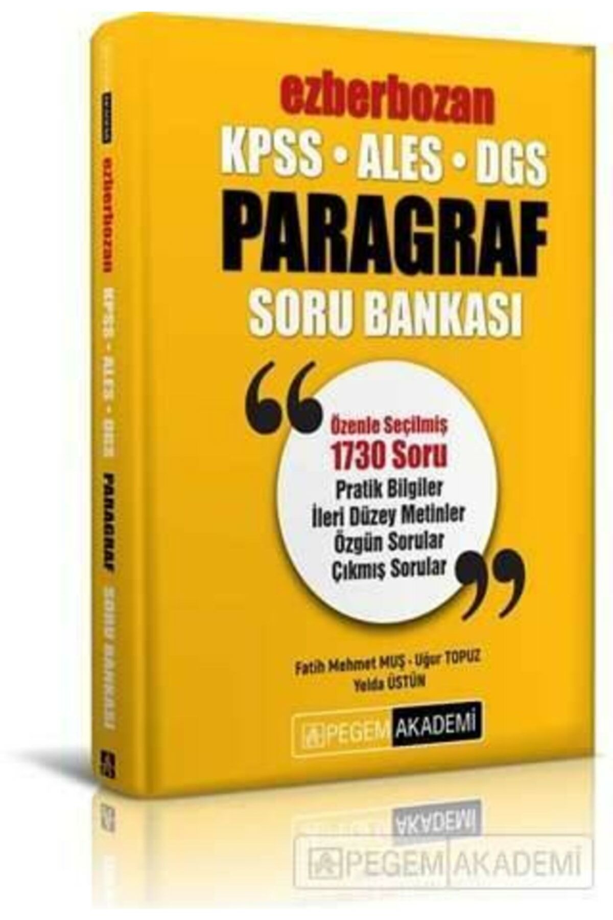 2022 Kpss Ales Dgs Ezberbozan Paragraf Soru Bankası
