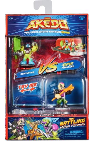 Akedo Seri 2 2'li Paket - Synthfyre Vs Epic Punkture