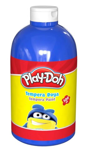 Play-Doh Tempera Boya 500ml Mavi TE004