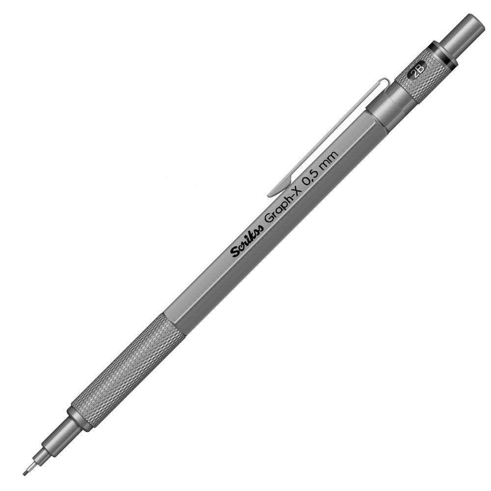 Scrikss Graph-X Metal Color Versatil 0,5 mm Kurşun Gri