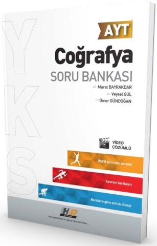 Hız ve Renk Yayınları AYT Coğrafya Soru Bankası