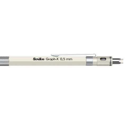 Scrikss Graph-X Metal Color Versatil 0,5 mm Beyaz