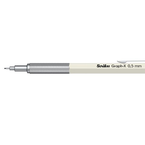 Scrikss Graph-X Metal Color Versatil 0,5 mm Beyaz
