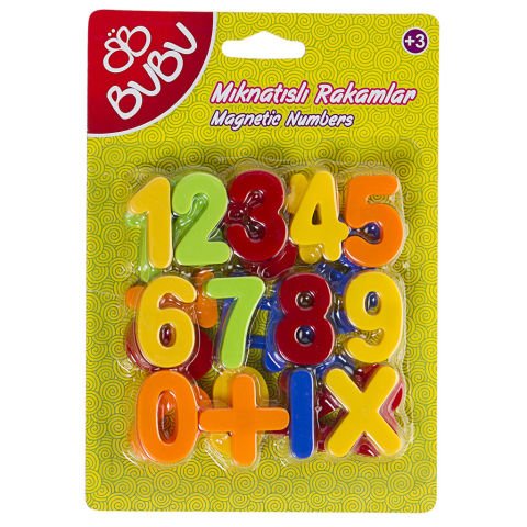 BuBu Mıknatıslı Rakamlar 25 Parça 5+ BUBU00083