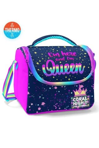 Queen Çok Renkli 3’lü Okul Çanta Seti