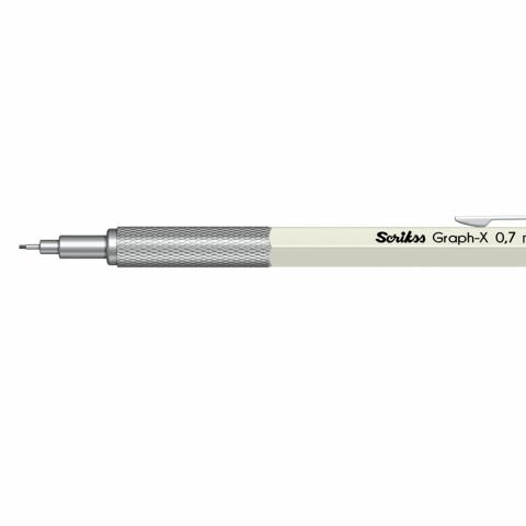 Scrikss Graph-X Metal Color Versatil 0,7 mm Beyaz