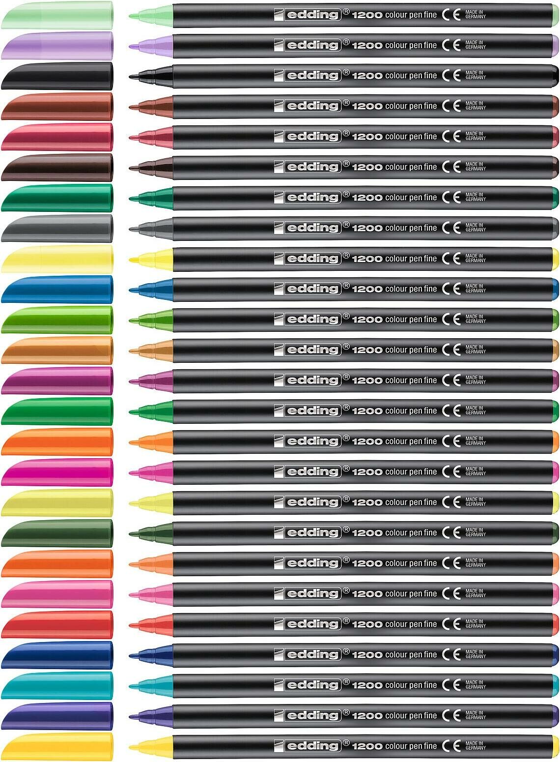 Edding Grafik Kalem Seti 25 Renk (e-1200)