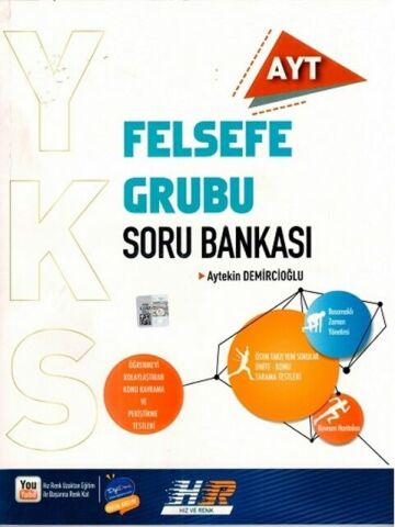 Hız ve Renk Yayınları AYT Felsefe Soru Bankası