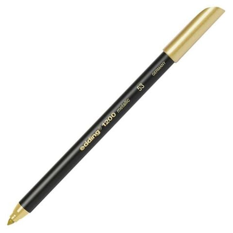 Edding 1200 Grafi̇k Kalemi̇ Metali̇k Altın