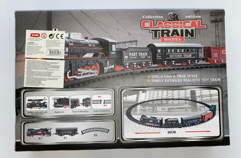 CTOYS Tren Seti 10 Parça  JHX6689