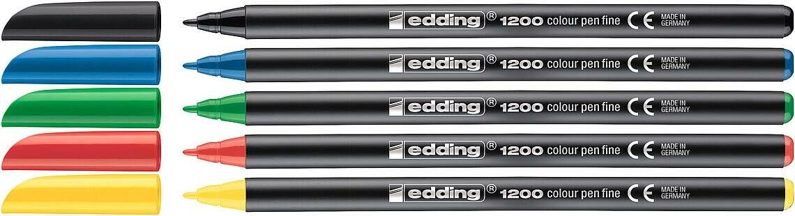 Edding Grafik Kalem Set1 5 Renk (e-1200)