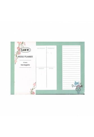 Lizy Weekly Planner 52yp Haftalık Masa Takvimi Tkv01