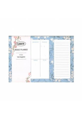 Lizy Weekly Planner 52yp Haftalık Masa Takvimi Tkv01