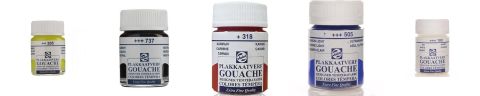 Royal Talens 16ml Guaj Boya Ana Renk Set