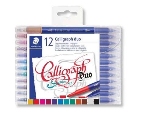 Staedler  Calligraphy Duo Çift Taraflı 12´li