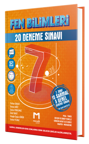 7.SINIF MOZAİK DENEME 20Lİ FEN BİLİMLERİ