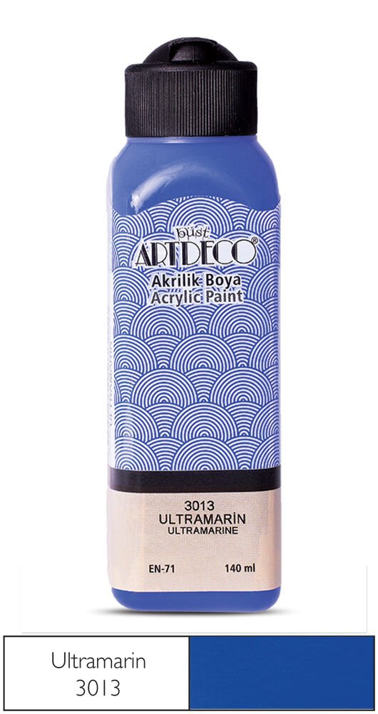 Artdeco Akrilik Boya 140ml Ultramarin 3013