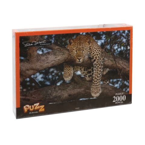 Keskin Color 68x96cm Leopar 2000 Parça Puzzle