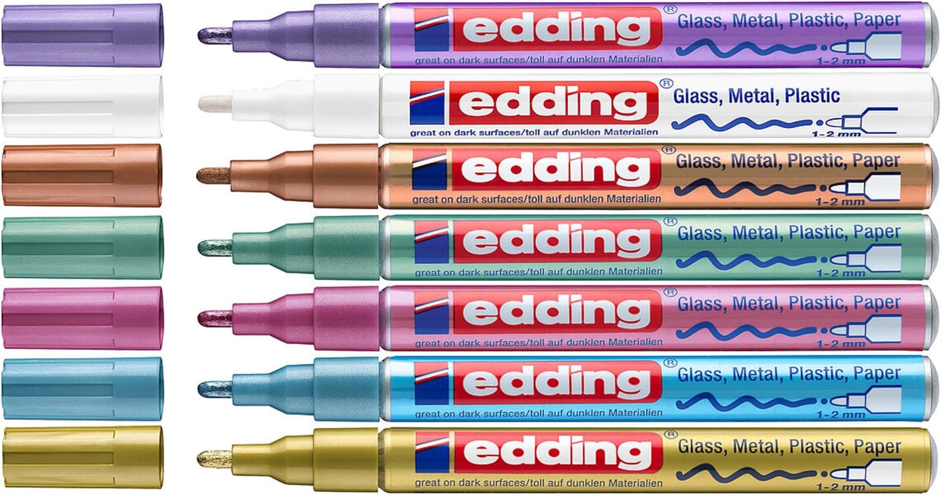 Edding Dekorasyon Kalemi Seti 7 Renk (e-751)