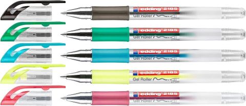 Edding Jel Roller Kalem Set1 5 Renk (e-2185)