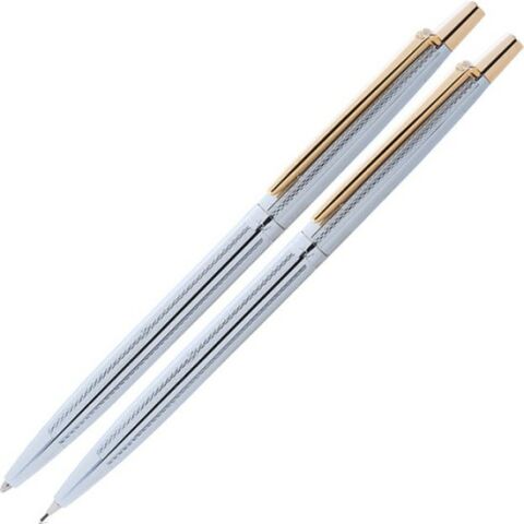 Scrikss 711 Tükenmez+Versatil Gold Chrome
