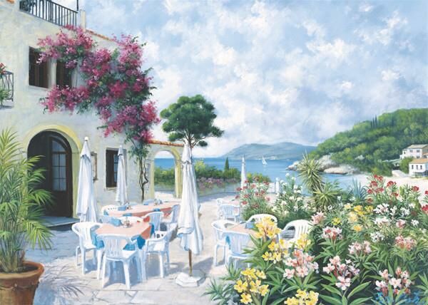 Keskin Color 34x49cm 500 Parça Sahil Evi Puzzle
