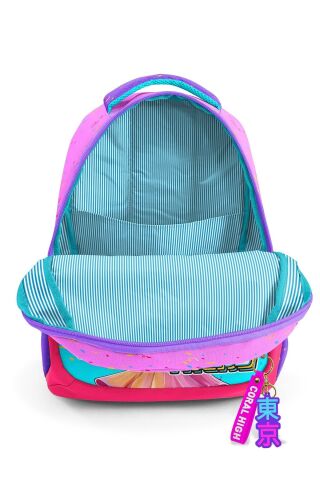 Kids Pembe Turkuaz K-Pop Desenli 3 lü Okul Çanta Seti SET0114427