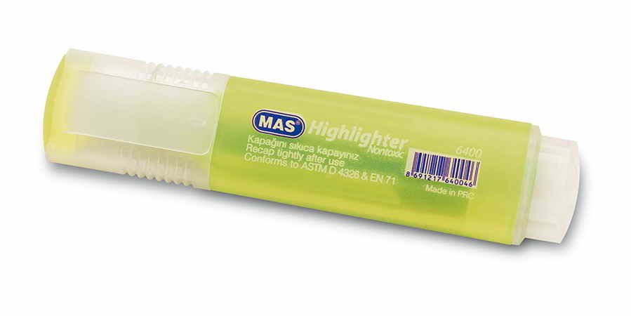 Mas Fosforlu Kalem - Sarı
